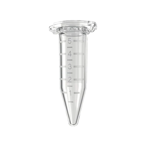 艾本德Eppendorf Tubes? 5.0 mL 帶鎖扣蓋, 5.0 mL, PCR 潔凈級, 無色, 200 個 (2 包 × 100 個)貨號 0030119460